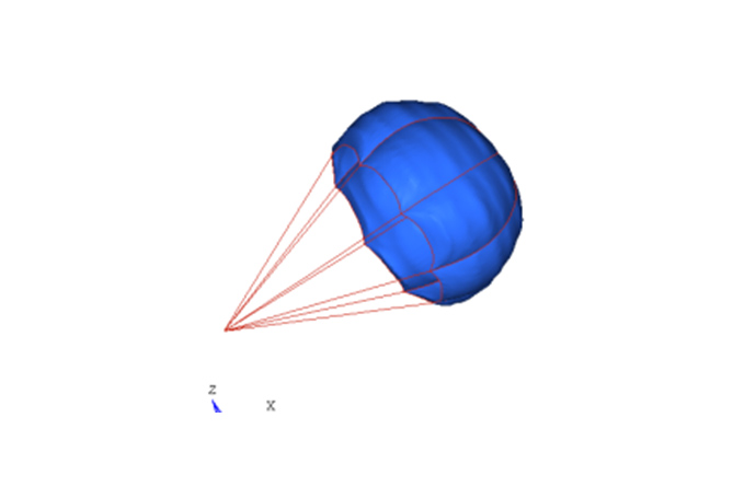 降落伞展开过程的流固耦合数值模拟